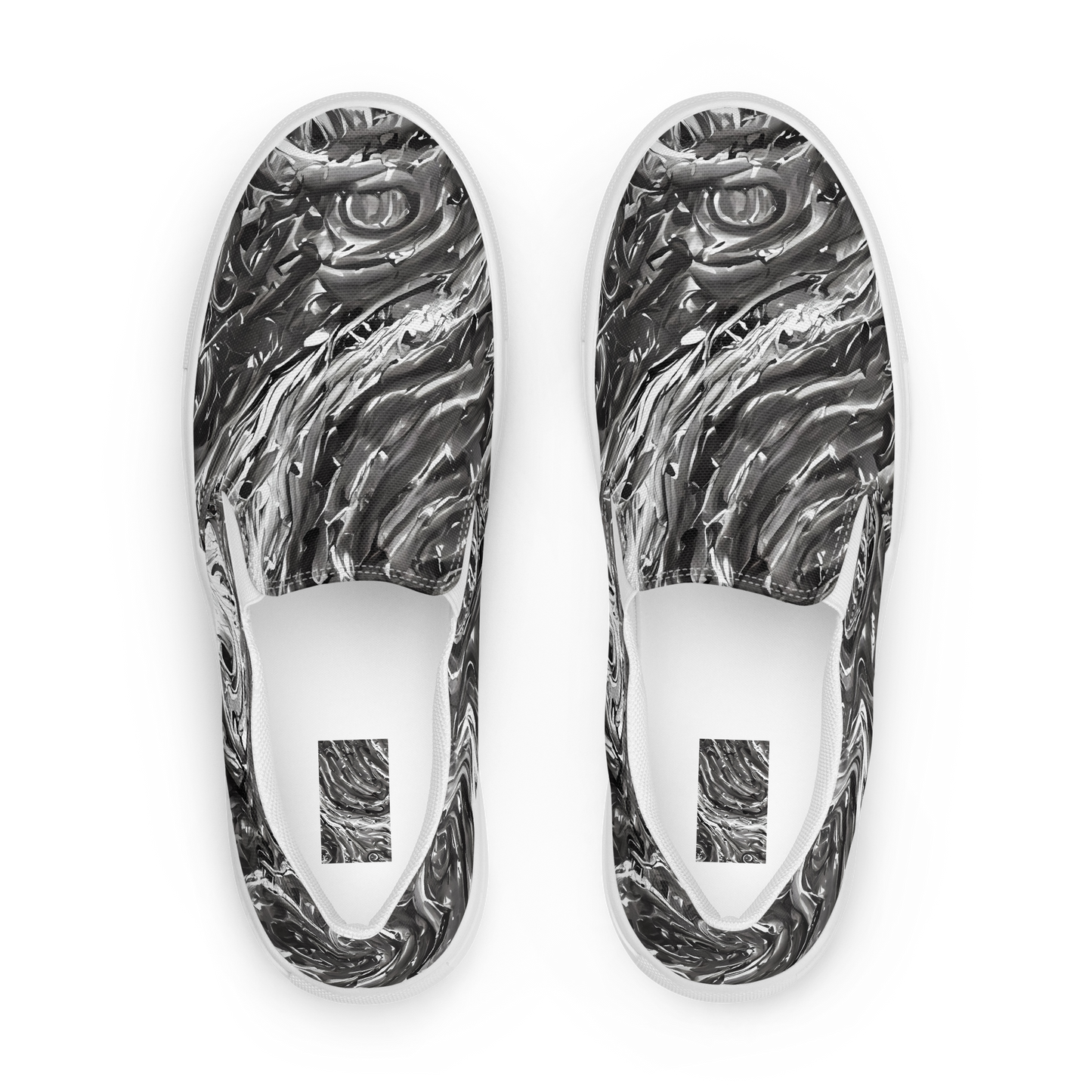 Men's Slip-On Canvas Shoes - Nebulous Night