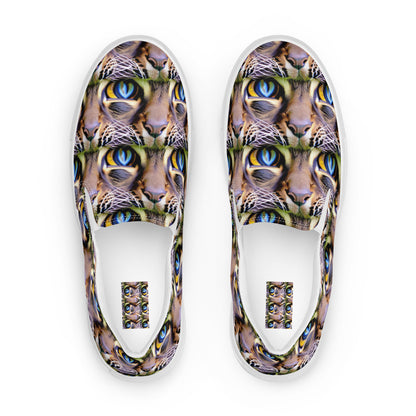 Women's Slip-On Canvas Shoes - Eye of the Wild