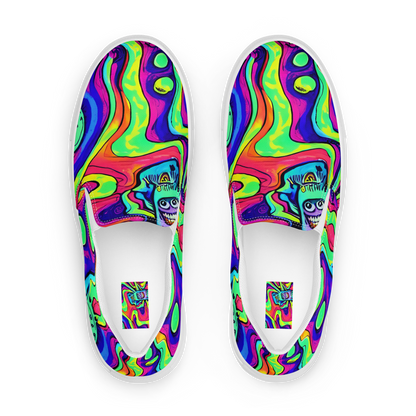 Men's Slip-On Canvas Shoes - Frizzled Spirits