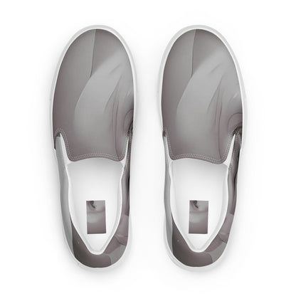 Women's Slip-On Canvas Shoes - Phantom Facescape