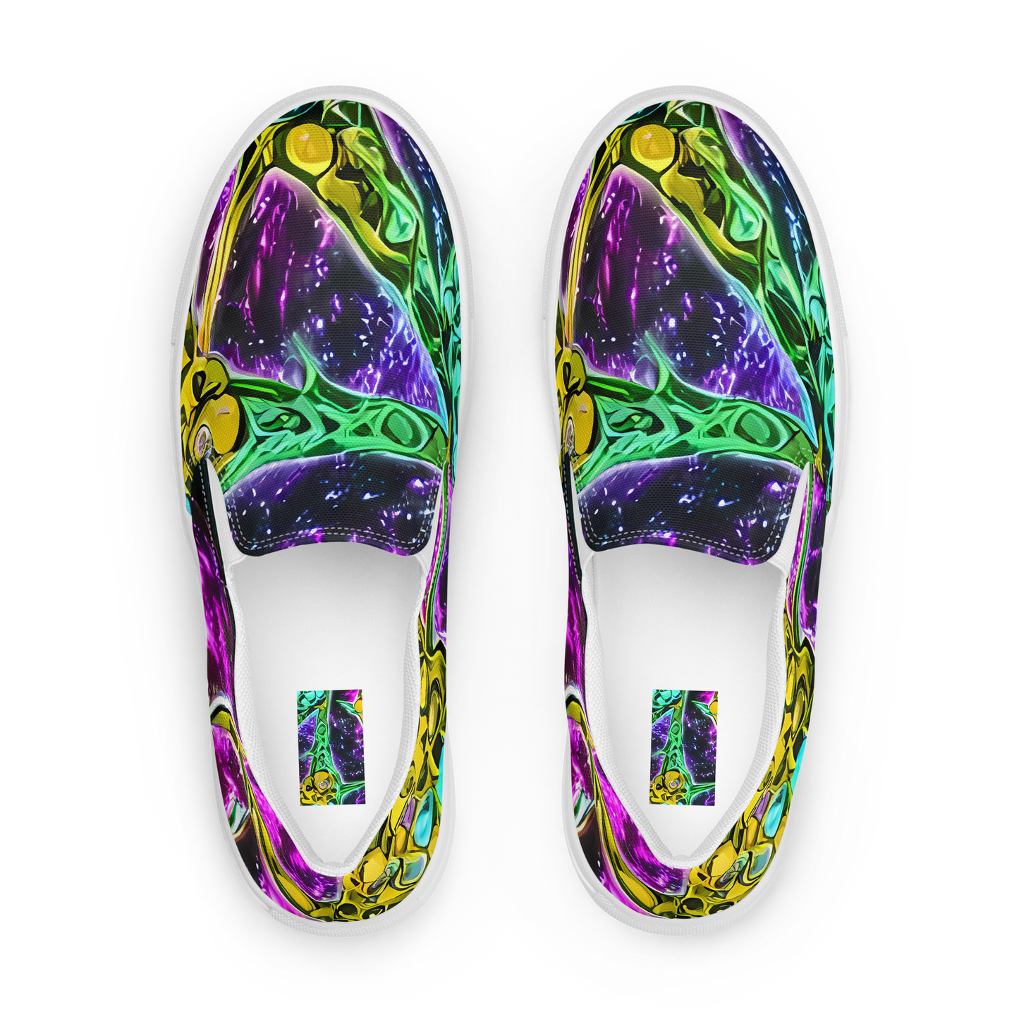 Men's Slip-On Canvas Shoes - Adolf's Aura