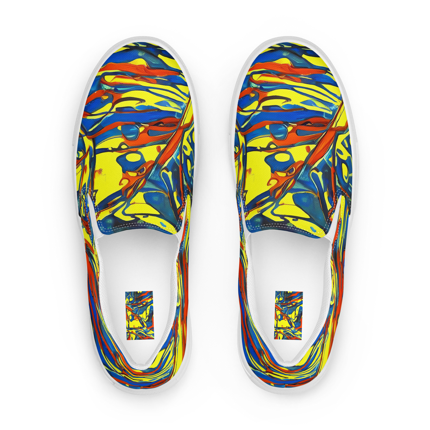 Men's Slip-On Canvas Shoes - Cyberflow Circuit