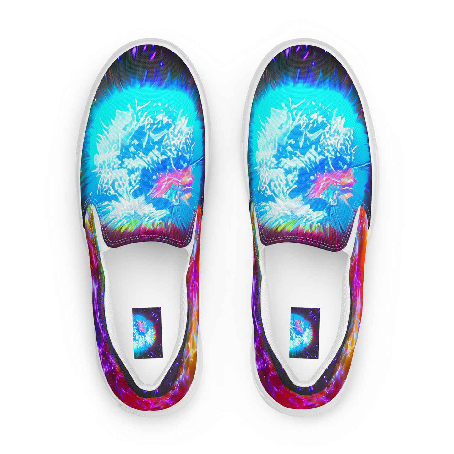 Men's Slip-On Canvas Shoes - Vriesian Vortex