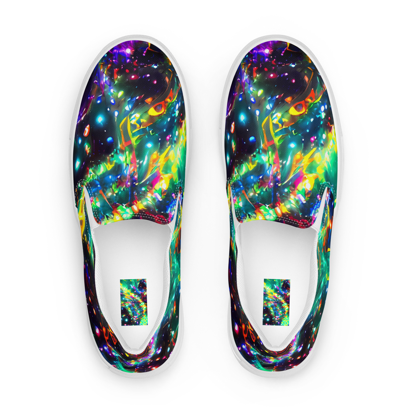 Men's Slip-On Canvas Shoes - Blythe Nebula