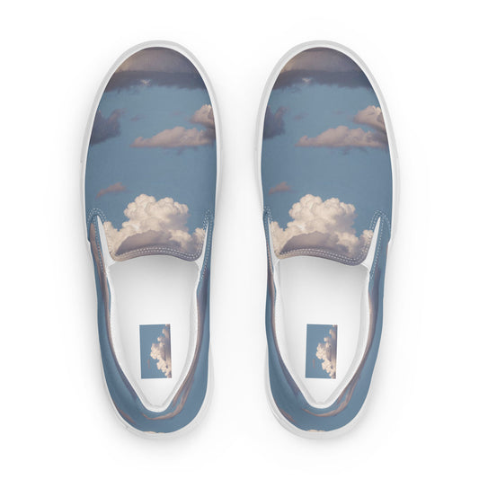 Men's Slip-On Canvas Shoes - Celestial Cotton