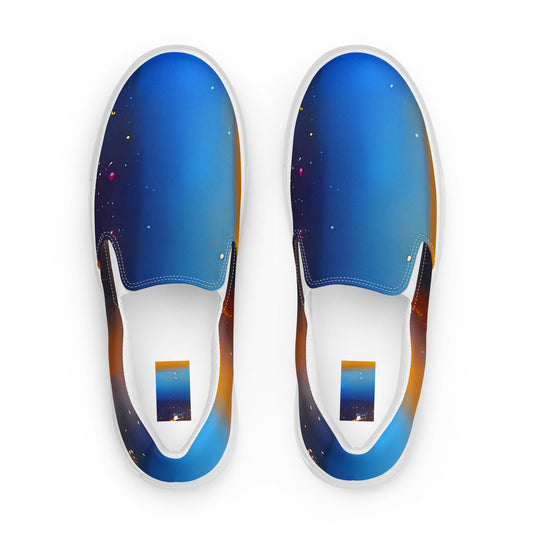 Men's Slip-On Canvas Shoes - Inspired Illusion