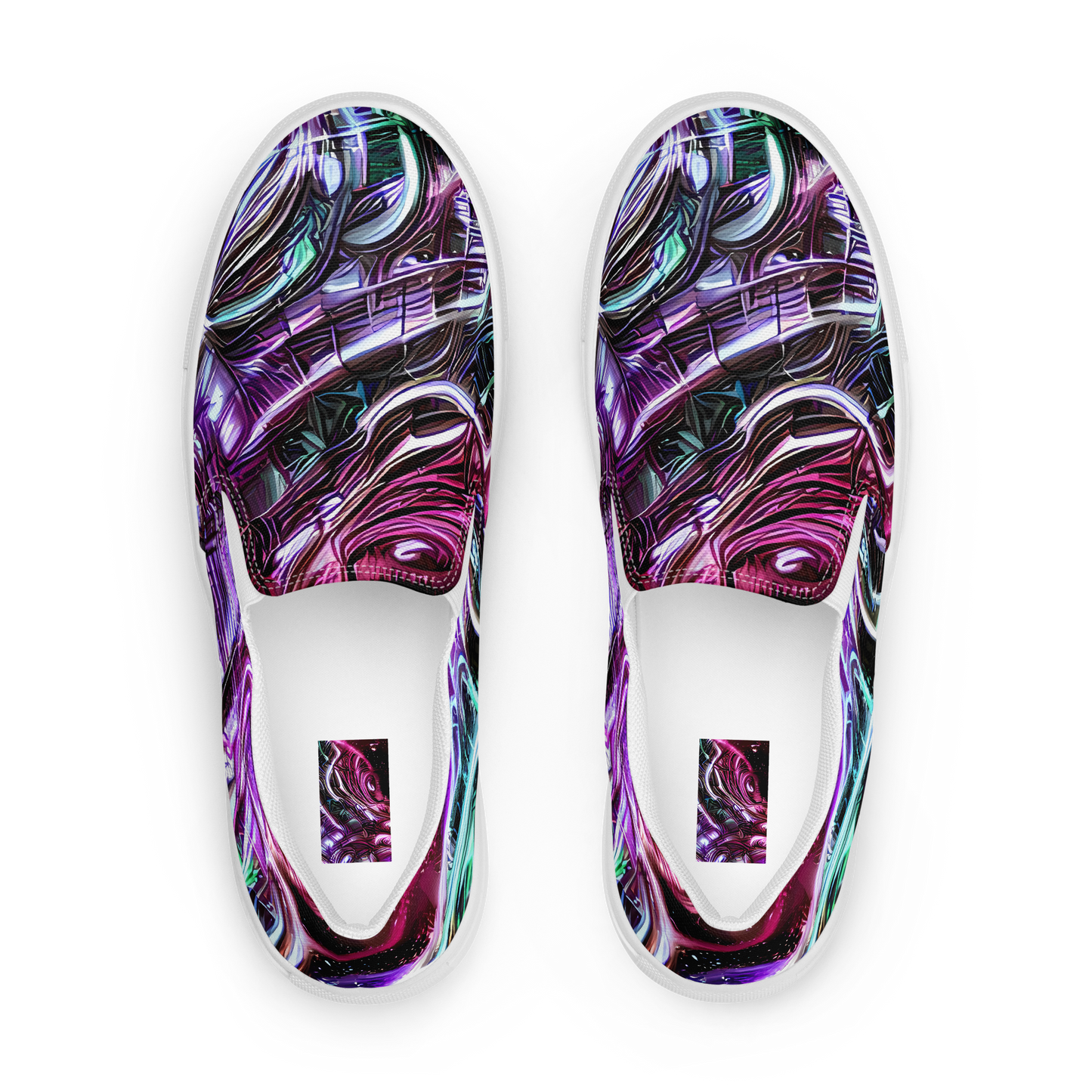 Men's Slip-On Canvas Shoes - Nebula Fusions