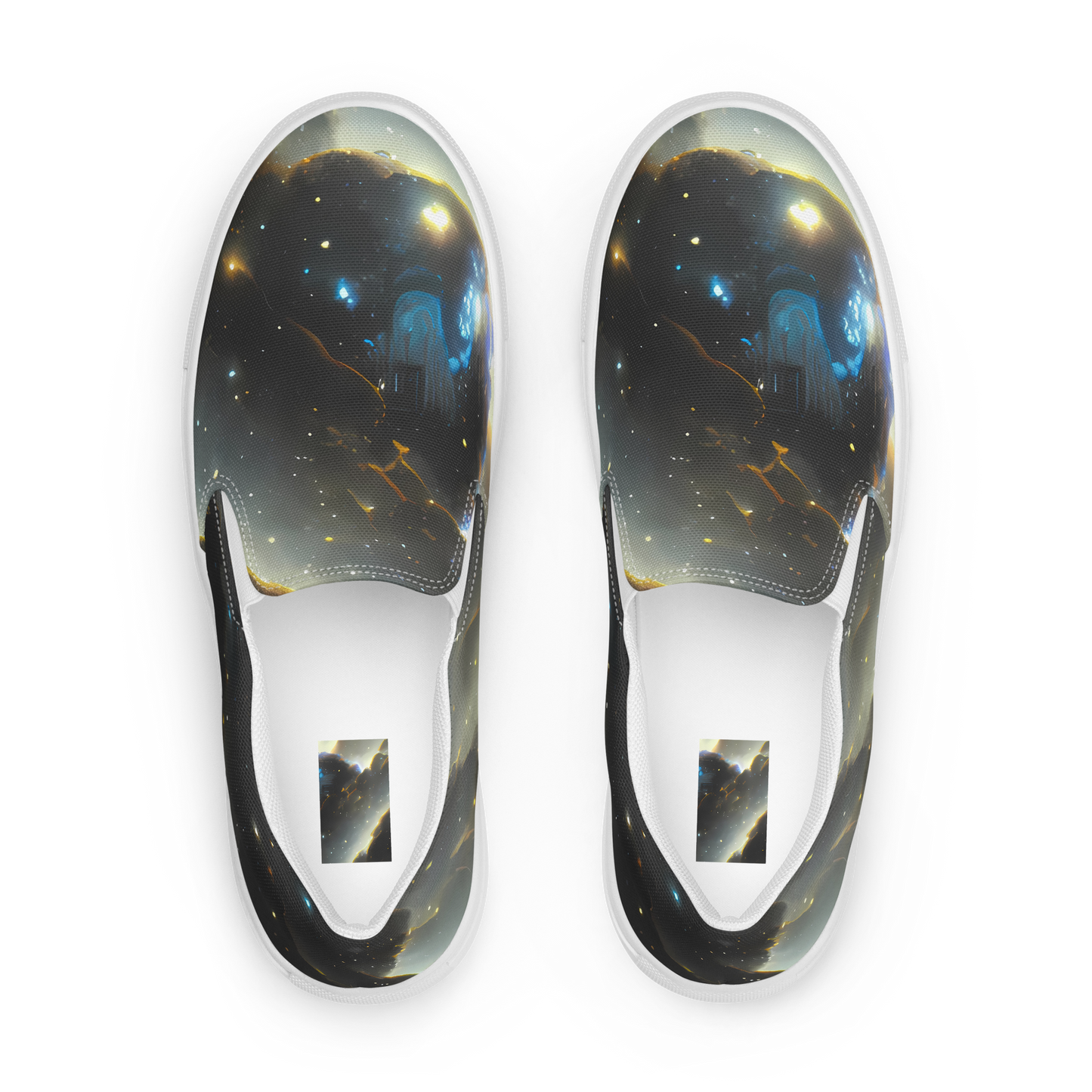 Men's Slip-On Canvas Shoes - Rutkowski Nebula