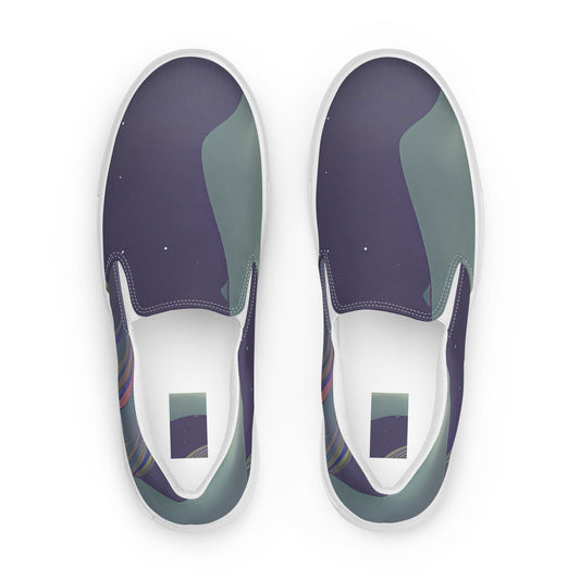 Women's Slip-On Canvas Shoes - Ethereal Muse