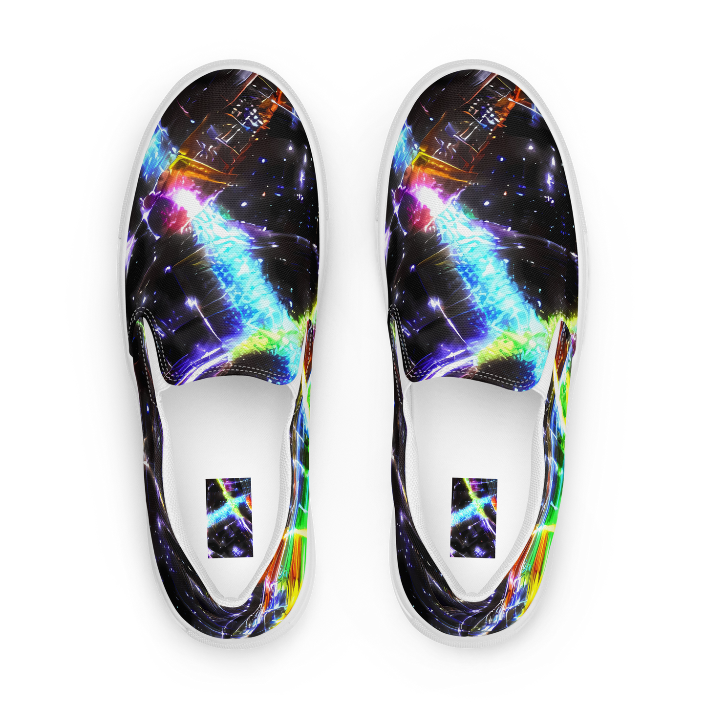 Men's Slip-On Canvas Shoes - Hirschl's Vortex