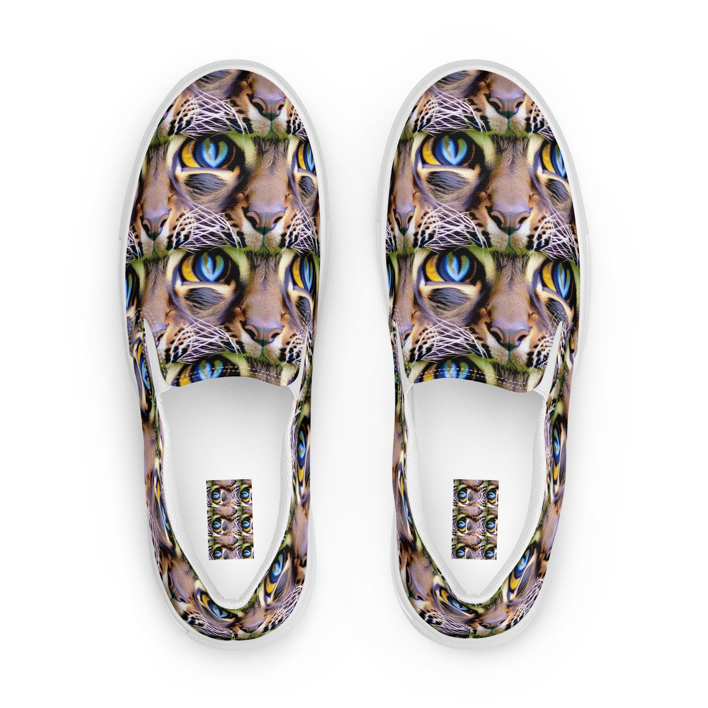 Men's Slip-On Canvas Shoes - Eye of the Wild