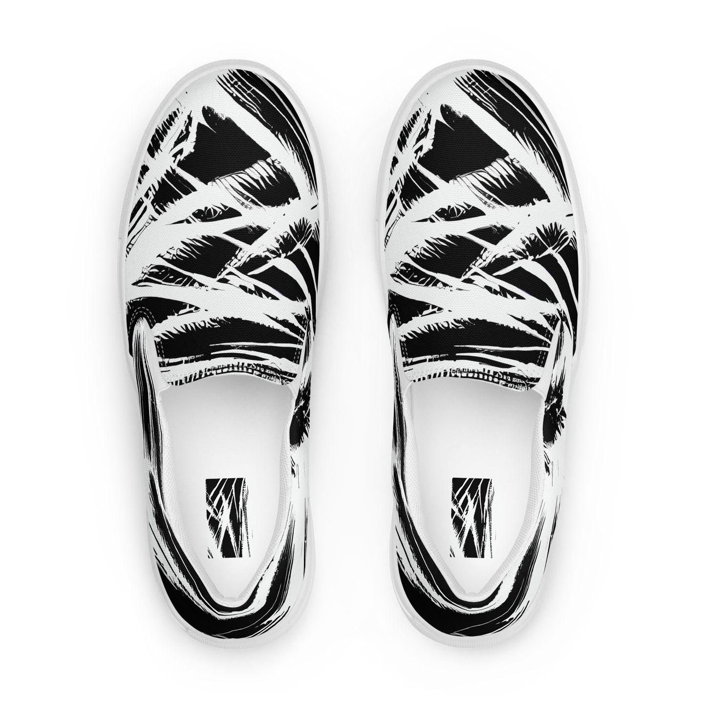 Men's Slip-On Canvas Shoes - Silent Thunder