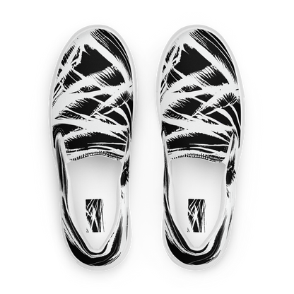 Men's Slip-On Canvas Shoes - Silent Thunder