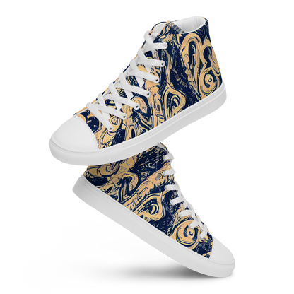 Men's High Top Canvas Shoes - Doré Dreams