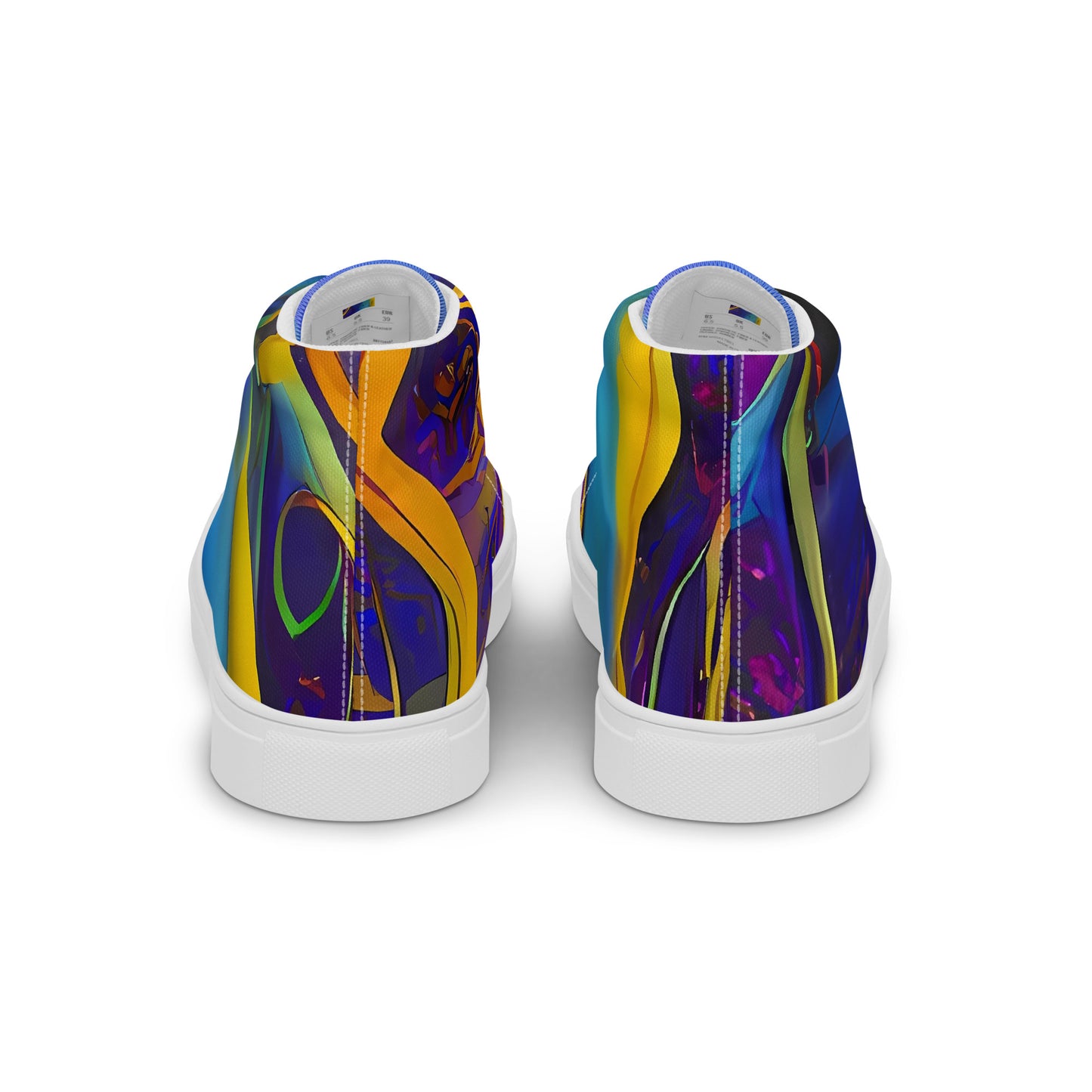 Women's High Top Canvas Shoes - Newton's Riddle