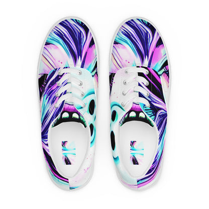 Men's Lace-Up Canvas Shoes - Chroma Soirée