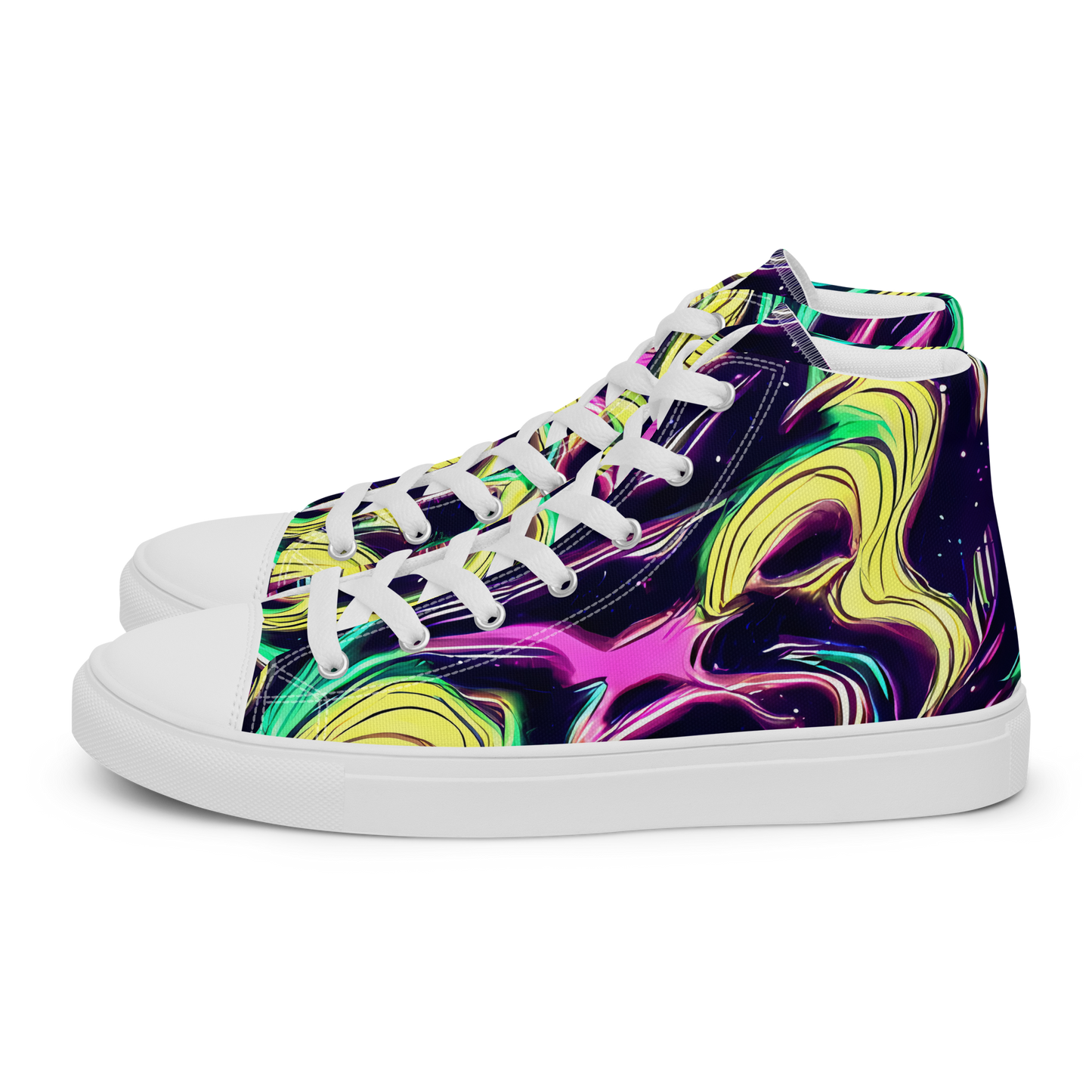 Women's High Top Canvas Shoes - Casson's Whirl