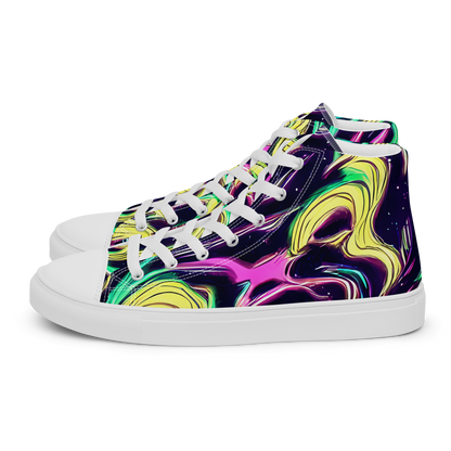 Women's High Top Canvas Shoes - Casson's Whirl