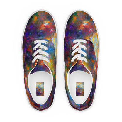 Women's Lace-Up Canvas Shoes - Ephemeral Fantasy