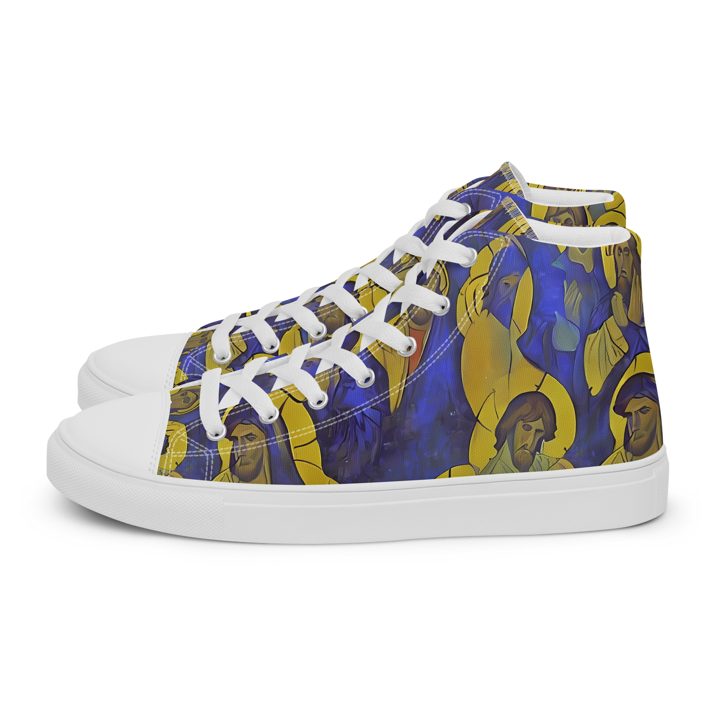 Women's High Top Canvas Shoes - Divine Reverie