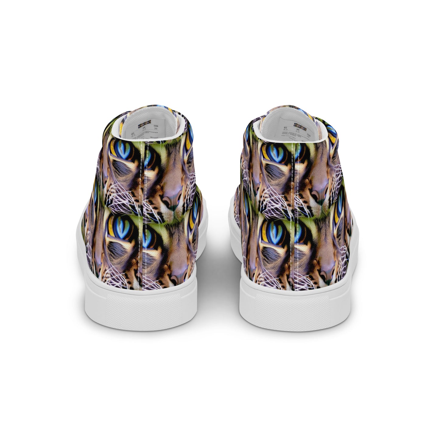 Women's High Top Canvas Shoes - Eye of the Wild