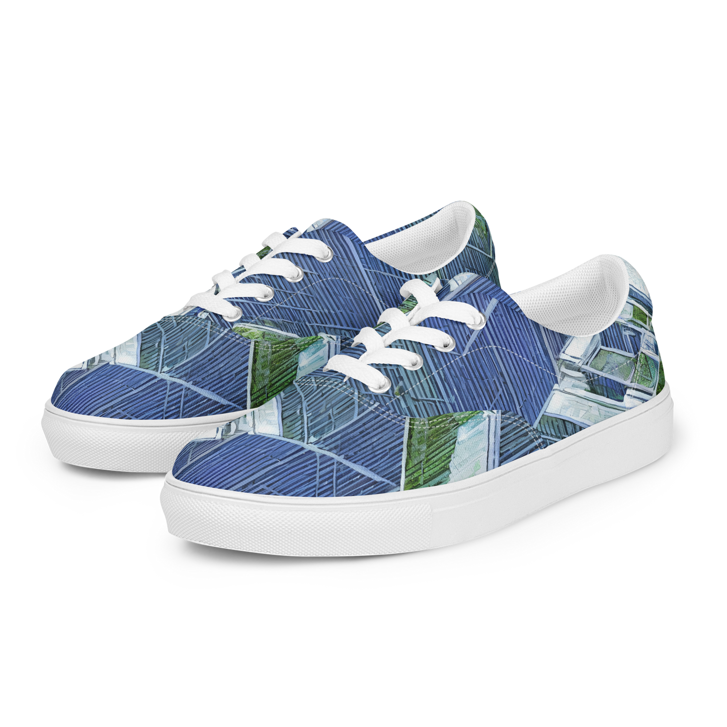 Women's Lace-Up Canvas Shoes - Urban Eden