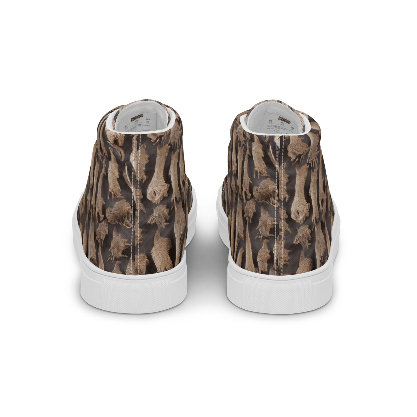 Men's High Top Canvas Shoes - Desert Dreams