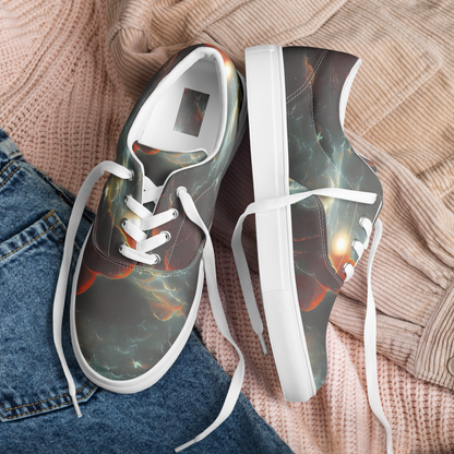 Women's Lace-Up Canvas Shoes - Stellar Highlands