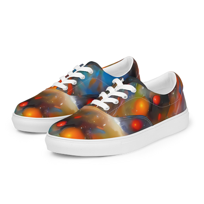 Women's Lace-Up Canvas Shoes - Ethereal Eclat