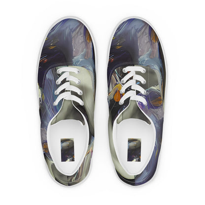 Men's Lace-Up Canvas Shoes - Dreamweaver's Canvas