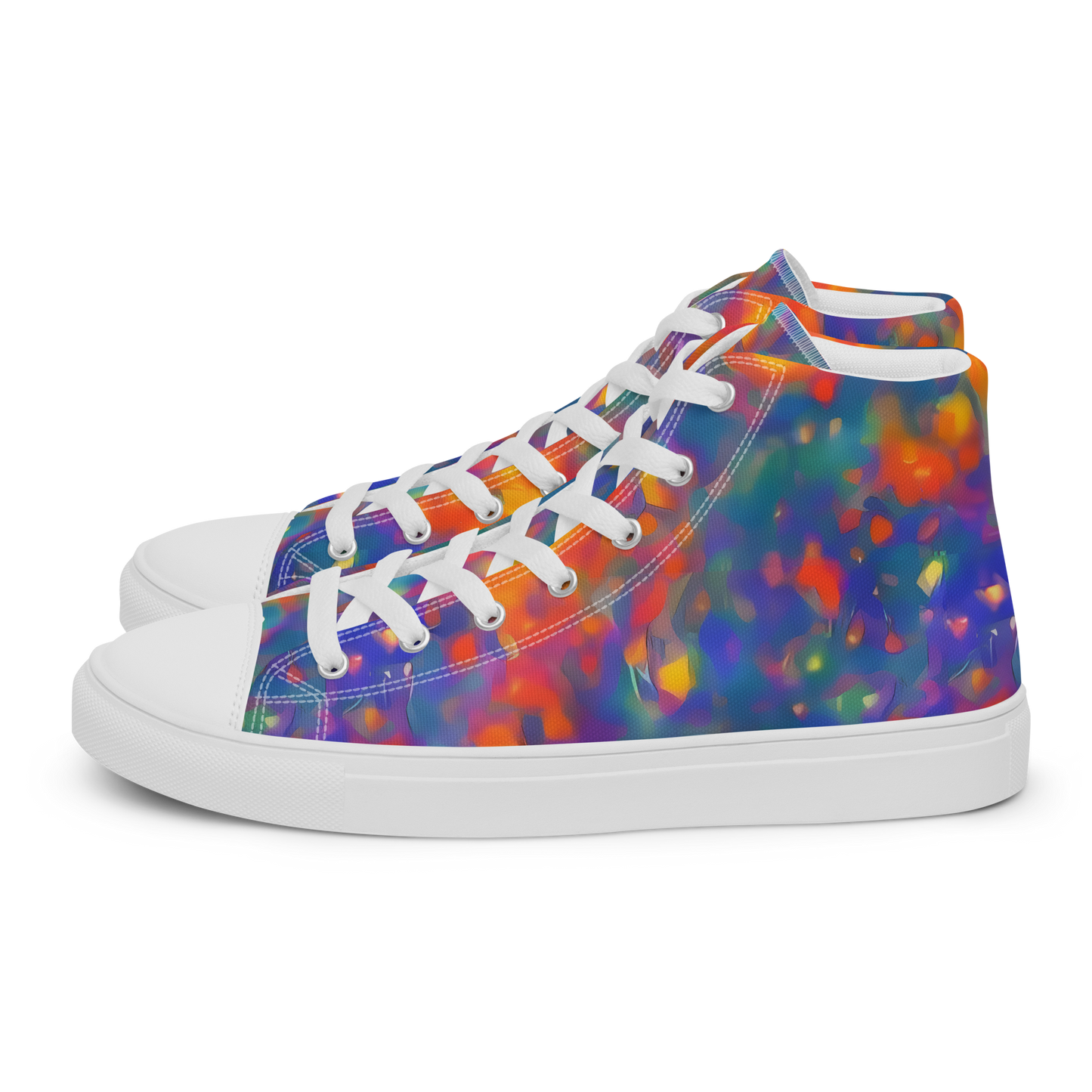 Men's High Top Canvas Shoes - Nolde Nebula