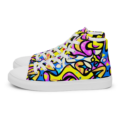 Women's High Top Canvas Shoes - Britto's Odyssey