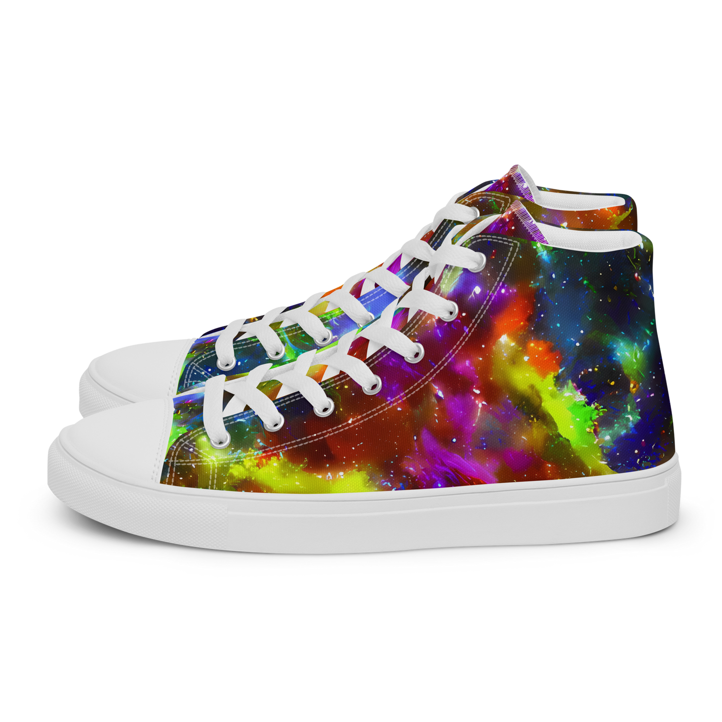 Women's High Top Canvas Shoes - Neer Nebula