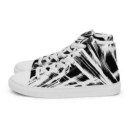 Women's High Top Canvas Shoes - Silent Thunder