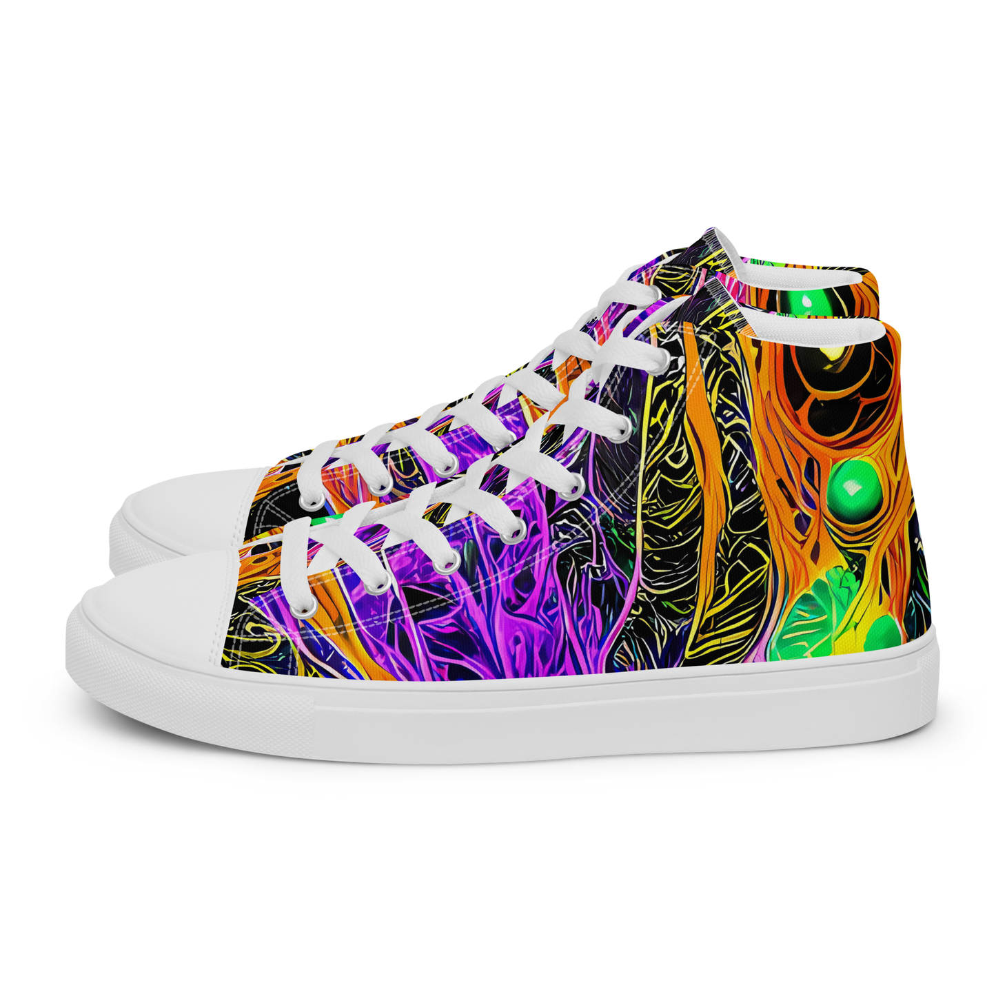 Women's High Top Canvas Shoes - Cooper's Vision