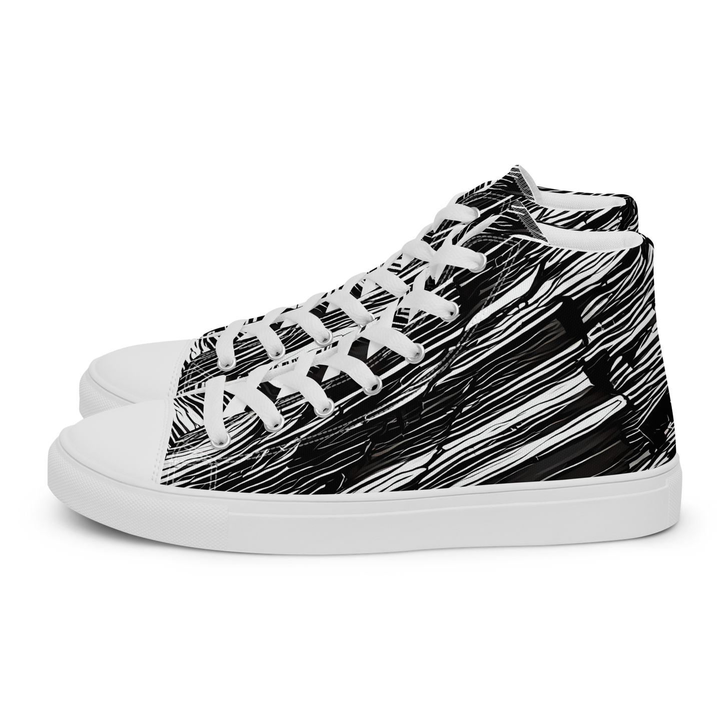 Men's High Top Canvas Shoes - Ward's Whirlwind