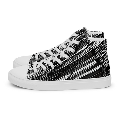 Men's High Top Canvas Shoes - Ward's Whirlwind