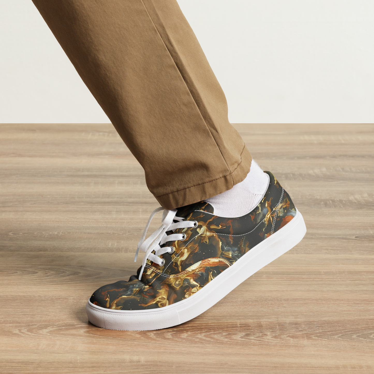 Men's Lace-Up Canvas Shoes - Van Dyck Vortex