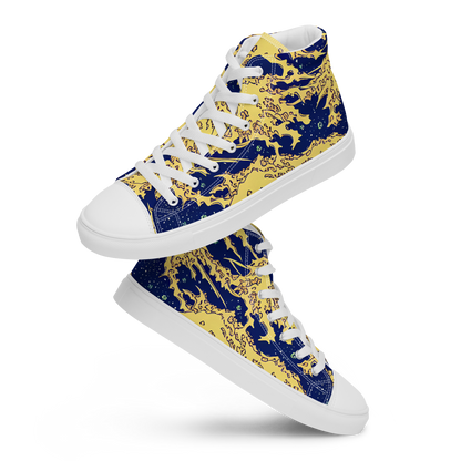 Women's High Top Canvas Shoes - Celestial Ridge