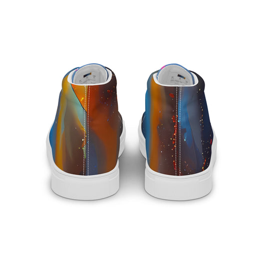 Women's High Top Canvas Shoes - Gilles Glaze