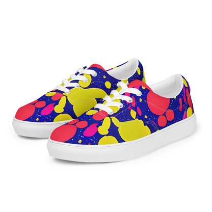 Women's Lace-Up Canvas Shoes - Void Visions