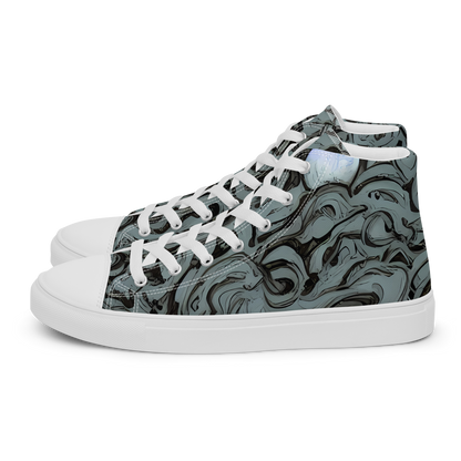 Women's High Top Canvas Shoes - Caruso Swirl