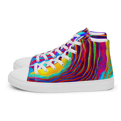 Men's High Top Canvas Shoes - Kapoor Vortex