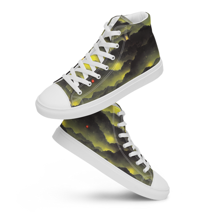 Women's High Top Canvas Shoes - Spectral Isle