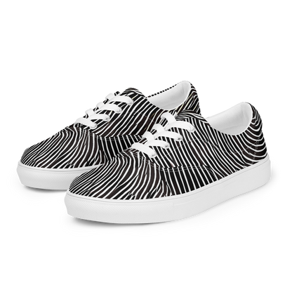 Women's Lace-Up Canvas Shoes - Silent Currents