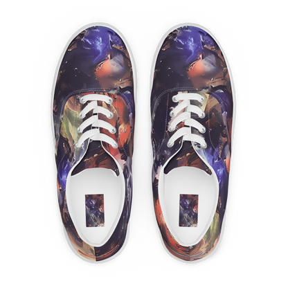 Men's Lace-Up Canvas Shoes - Twisted Terra