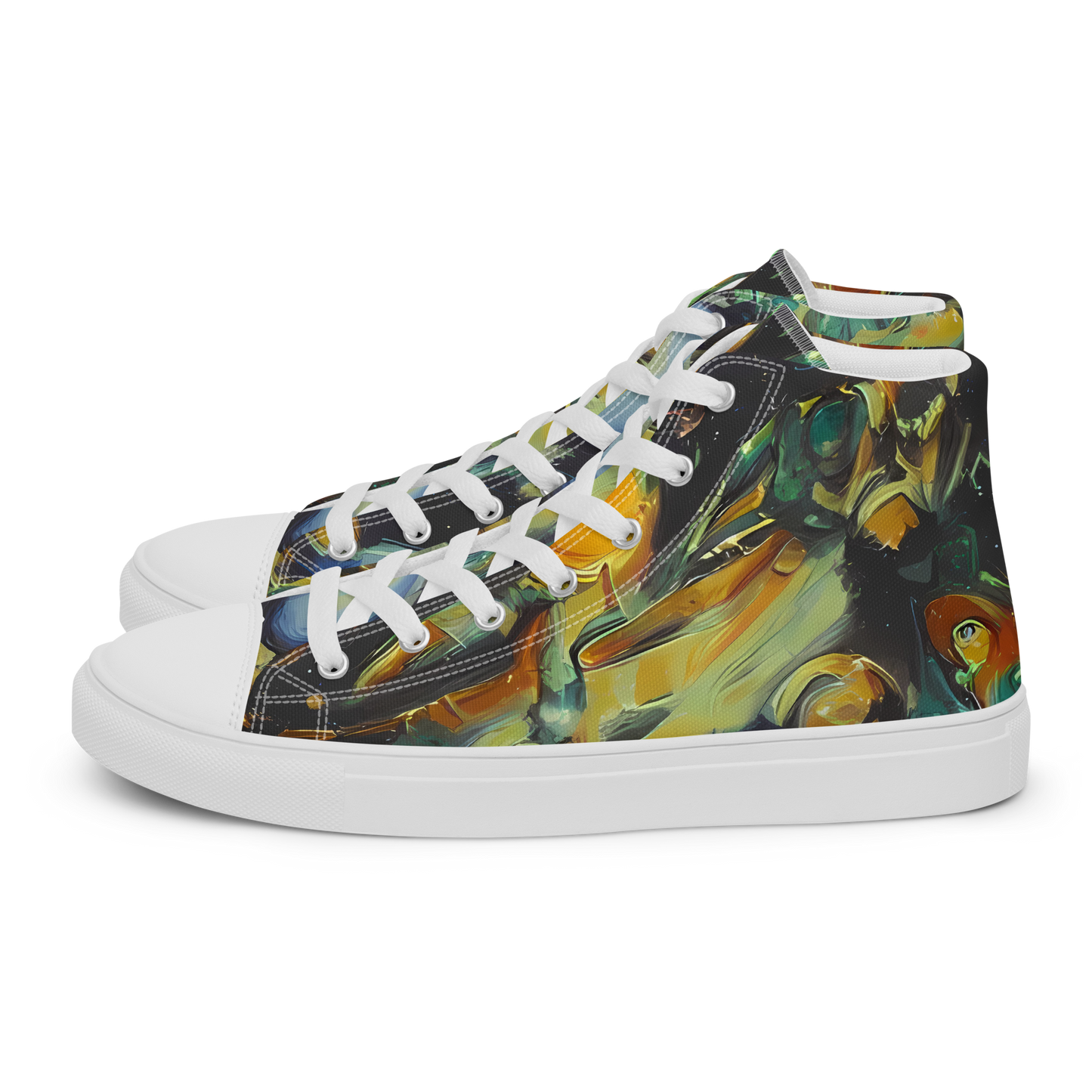 Men's High Top Canvas Shoes - Menzel's Maelstrom