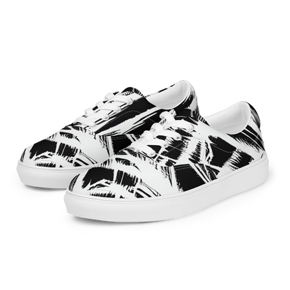 Women's Lace-Up Canvas Shoes - Silent Thunder