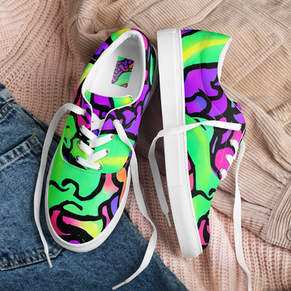 Women's Lace-Up Canvas Shoes - Kent's Crescendo