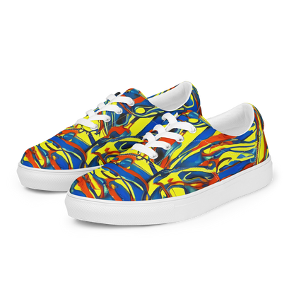 Women's Lace-Up Canvas Shoes - Cyberflow Circuit